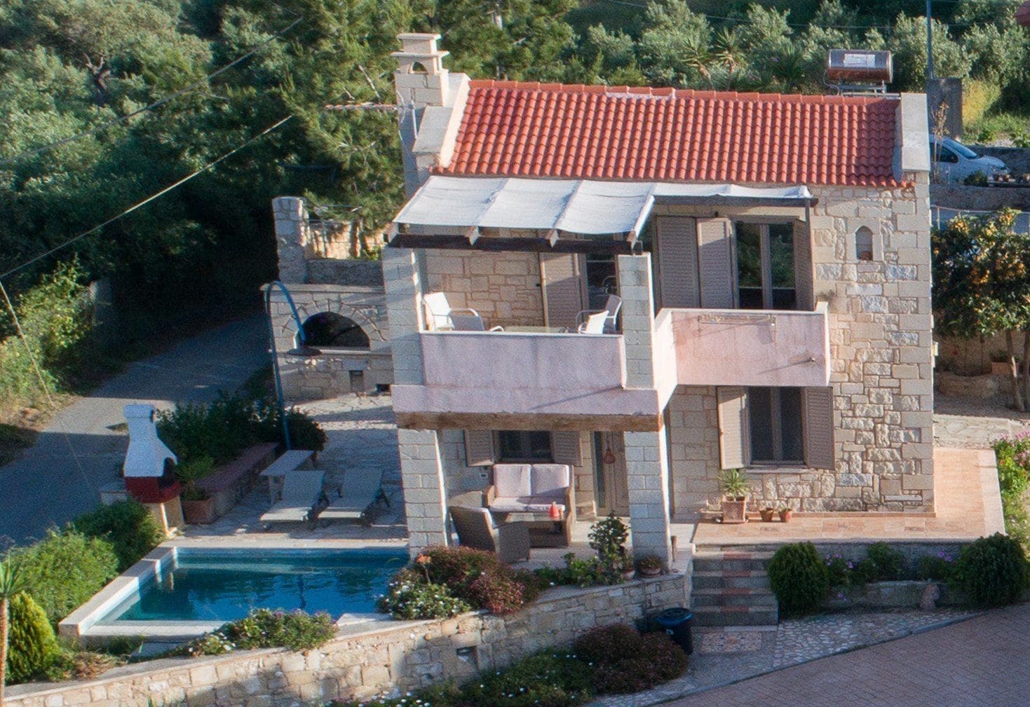 Pantanassa Villas Agia Marina  Exterior photo